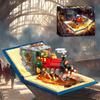 Конструктор Harry Potter Поезд Станция Волшебного Мира MOC Книга 3D Модель Архитектура Мини Кирпичи Игрушка Подарок для Ребенка