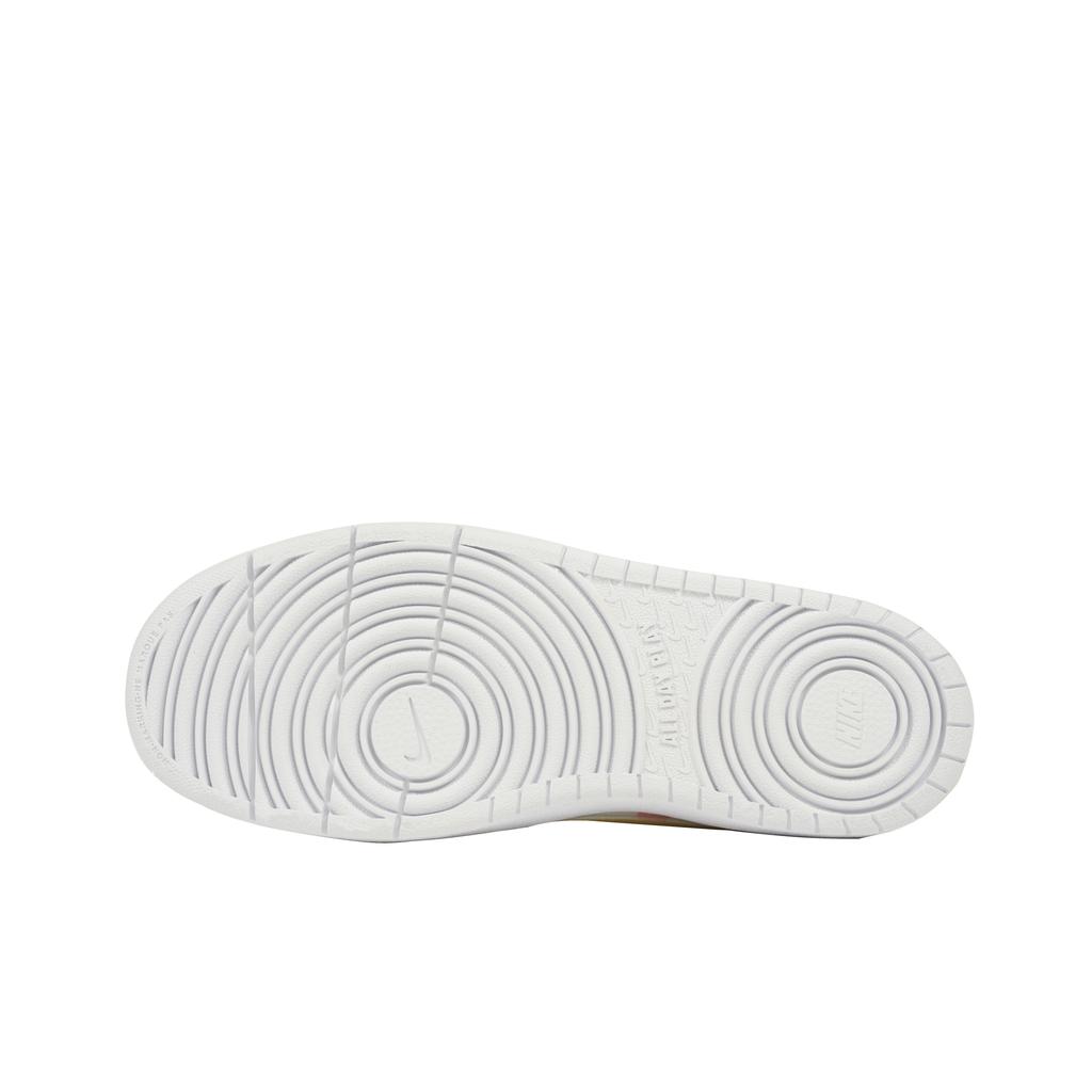 Nike Court Borough 2 Miku Manufacturing Низкие скейтбордические кроссовки GS Белый Желтый BQ5448-100(Команда-)-Случайные упаковочные пакеты