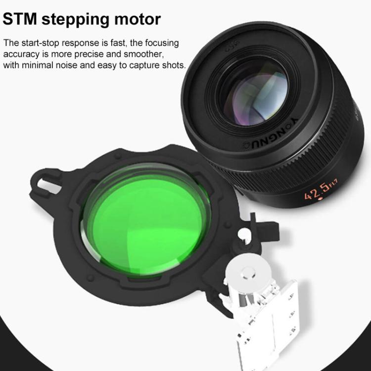 YONGNUO YN42.5mm F1.7M II M4/3 Mount Standard Fixed Focal Lens (Black)