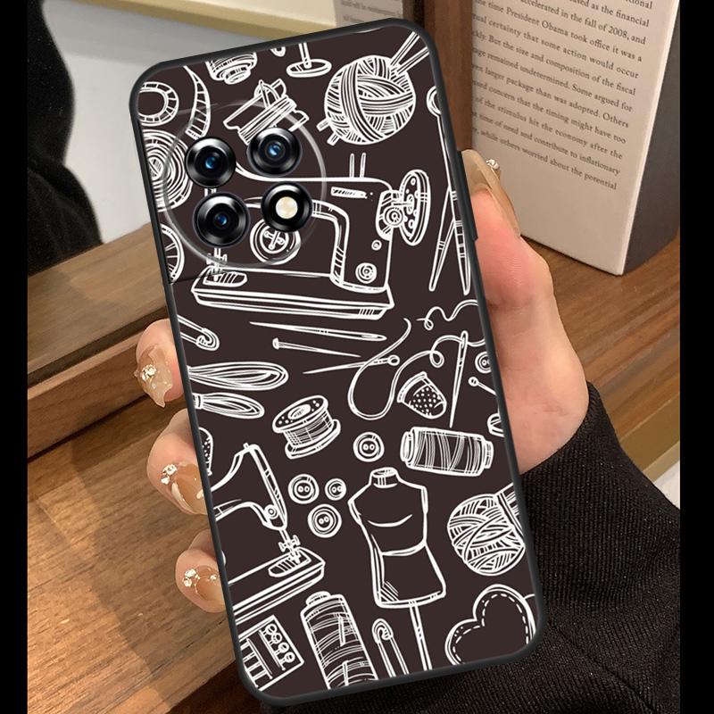 Швейная машина Портной Выкройка Чехол Для OnePlus 15 13 12 11 10 15R 13R 12R 10T 13T OnePlus Nord 5 CE 4 3 Lite N20 N30 Чехол