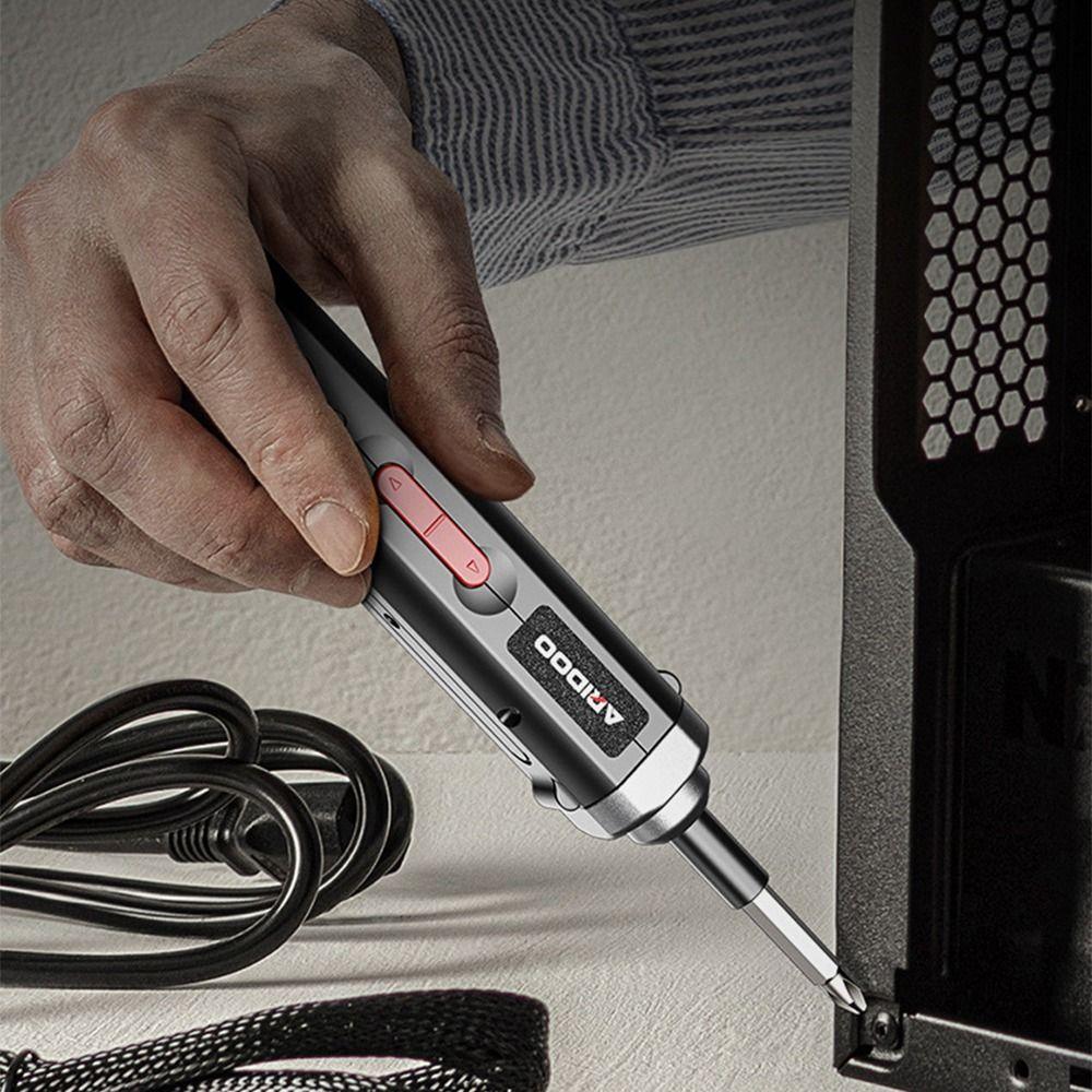 Ergonomic Cordless Screwdriver Portable Electric Drill Lightweight Power Drill Screw-up Screw