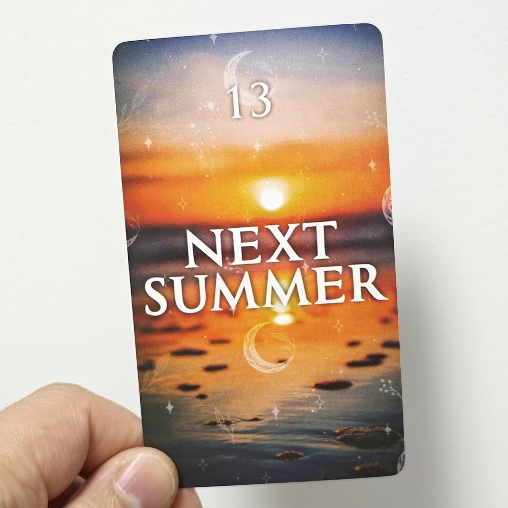 Карты Мистического Божественного Времени Оракула — 60 карт — Оракул Любви Близнецового Пламени 10,3*6 см