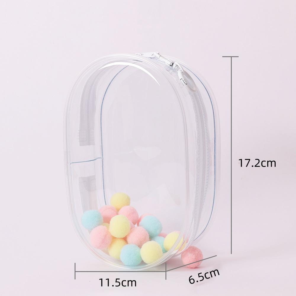 Прозрачный защитный кейс-органайзер для кукол Лабубу 15-17 см, сумка для демонстрации на улице с брелоком, аксессуары для кукол