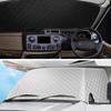 Magnetic RV Front Windshield Cover Car Sunshade Cover Winter Ice Frost Guard Sun Shade Protector Waterproof Car Cover