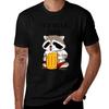 Ziggy the Racoon Its Beer Time TShirt Plus Size Short Sleeve TShirt