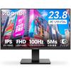 KOORUI Monitor 24-inch IPS Full HD 1080P Anti-Gloss Display (100hz/Adpitive Sync Compatible/VGA/HDMI(1.4)/Blue Light Reduction/Flickerless/VESA Compat