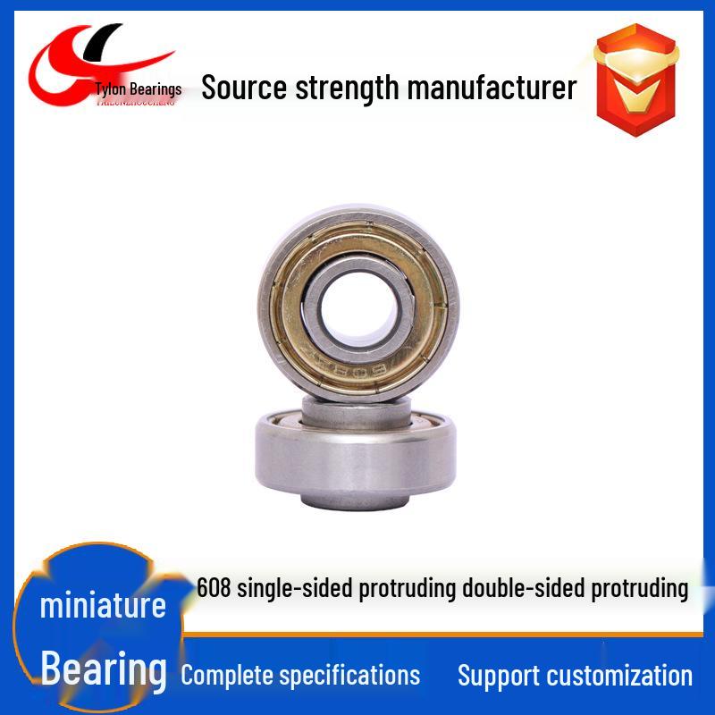 Non-Standard Miniature Bearing 608ZZ Convex/Double Convex Jump Rope Tarpaulin Wheel Bearing