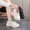 Fashion 2024 Mesh Casual Shoes Spring Fashion Color Matching Thick-soled Sneakers Platform Shoes Sneakers Womens Shoes