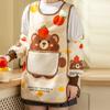 Anti Dirty Wipeable Hands Apron Vest Style Sleeveless Apron  for Cleaning Accessories