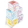 Sanrio Characters Balloon Shop Cinnamoroll Cube Jigsaw Puzzle 108PCS Kuromi My Melody Pom Pom Purin Cinnamoroll