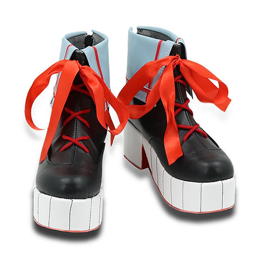 [Milky Time] Косплей-костюм Hololive Hyakki Ayame для женщин, Хэллоуин, Наряд девушки-демона, Накири Аямэ (ботинки)