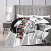 Мягкое плед-одеяло Malachi Bartons Super Warm Blanket Students Plush Throw Blanket Funny Home Decor Flannel Bedspread Sofa Bed Cover