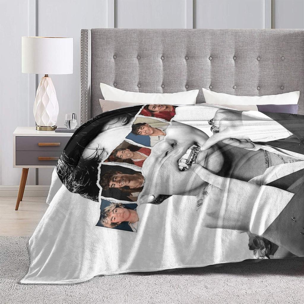 Мягкое плед-одеяло Malachi Bartons Super Warm Blanket Students Plush Throw Blanket Funny Home Decor Flannel Bedspread Sofa Bed Cover