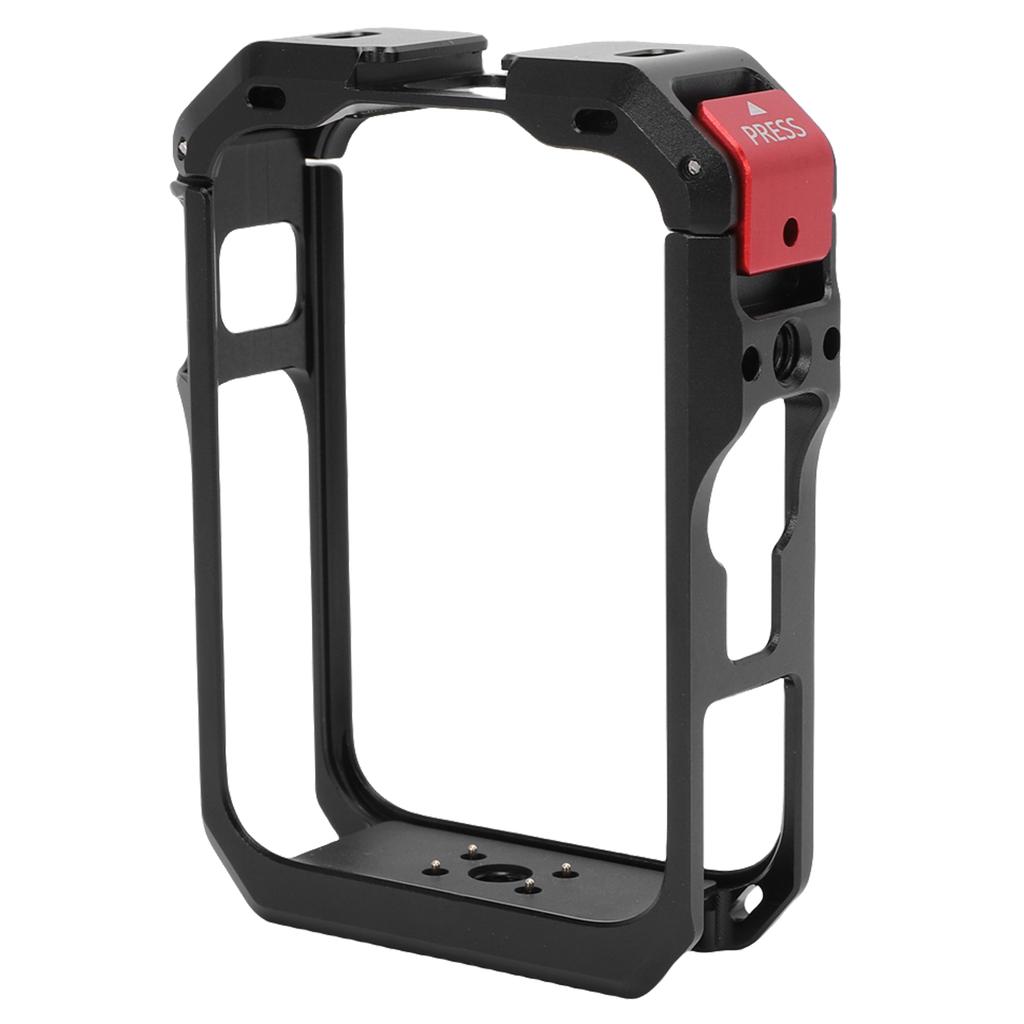 Camera Expansion Cage Fit for 360 Cold Shoe and 1/4 Screw Port Camera Protective Frame Bezel