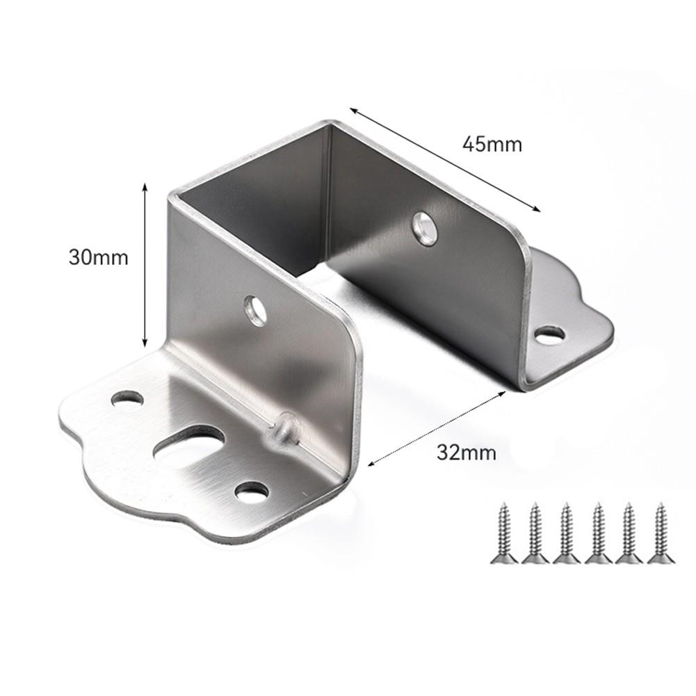 Cold-rolled Steel Construction Bed Rail Brackets Heavy Duty Support Metal Hinges