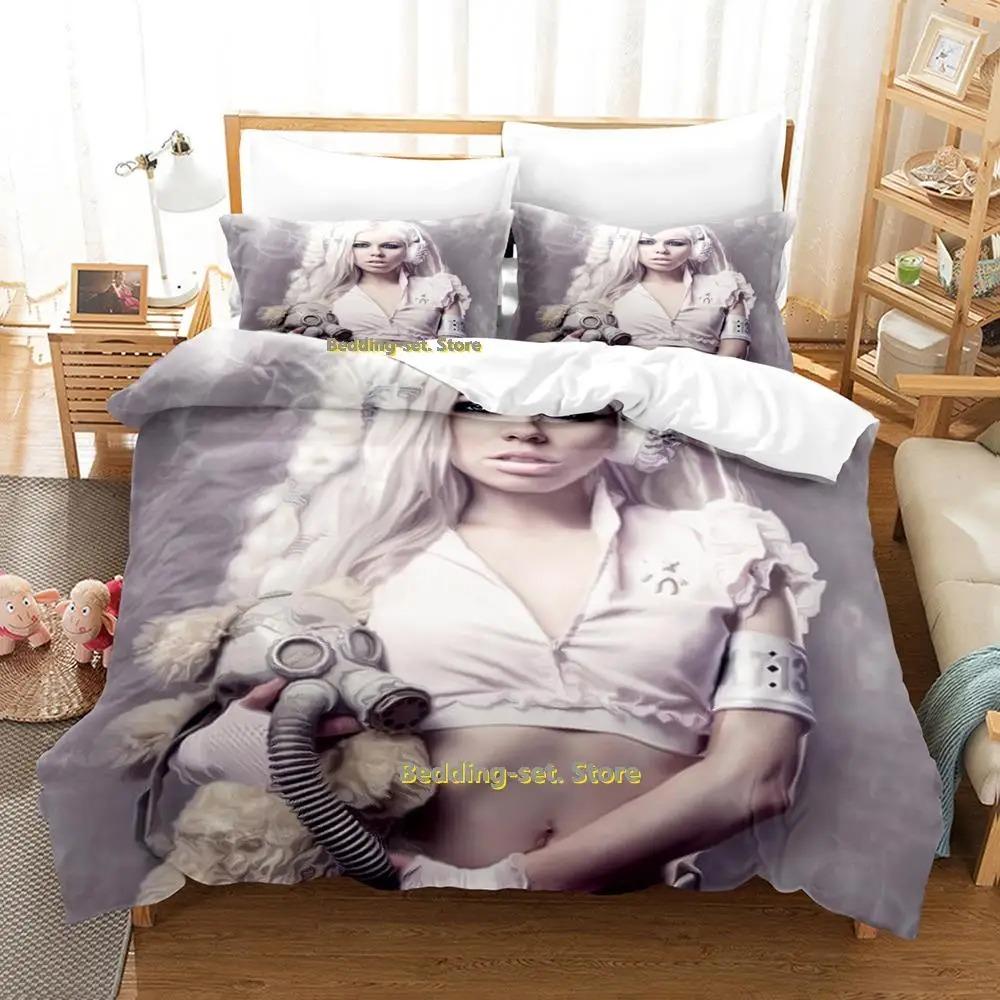Популярные комплекты постельного белья Kerli Single Twin Full Queen King Size для взрослых и детей, пододеяльники, простыни с принтом в стиле аниме