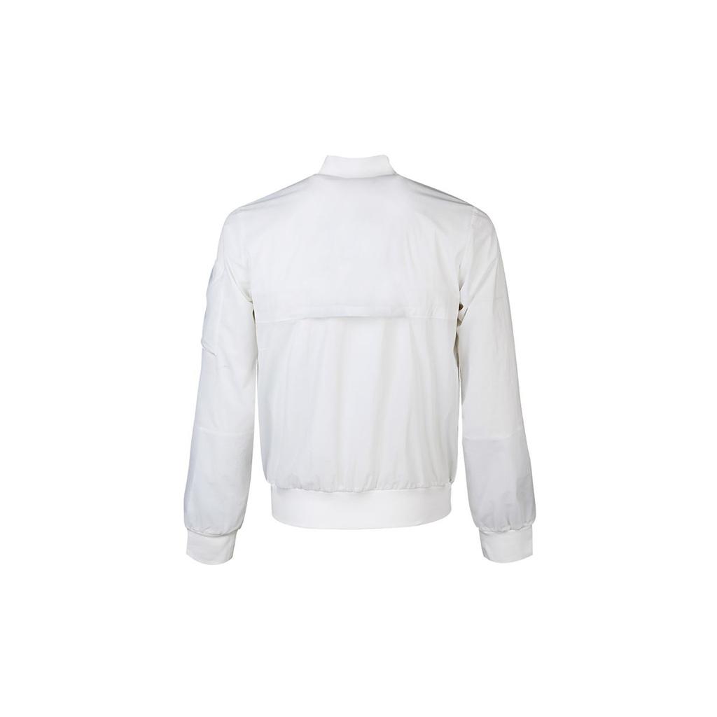 Adidas MH 3S Bomber Woven Fit Jacket Мужская верхняя одежда Белый GH4803