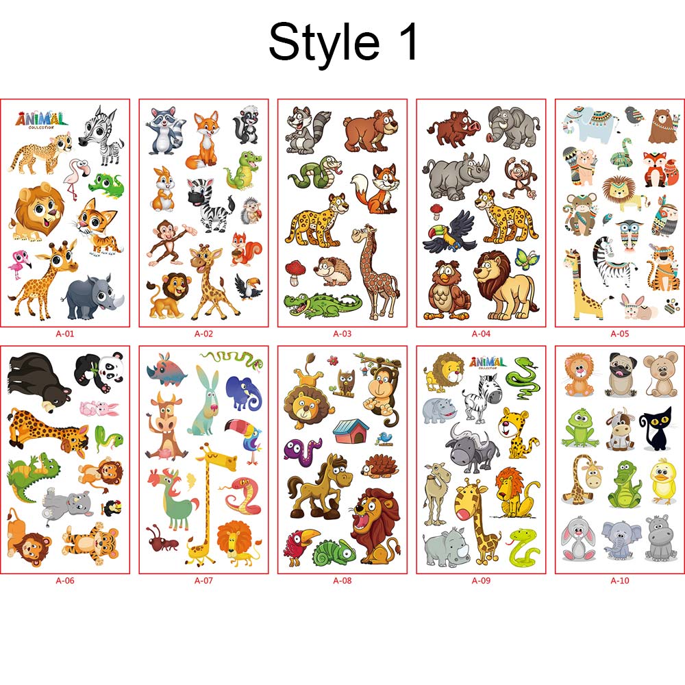 Наклейка на руку для девочек, боди-арт, динозавр, водонепроницаемые детские татуировки, наклейки, временные татуировки, поддельные татуировки