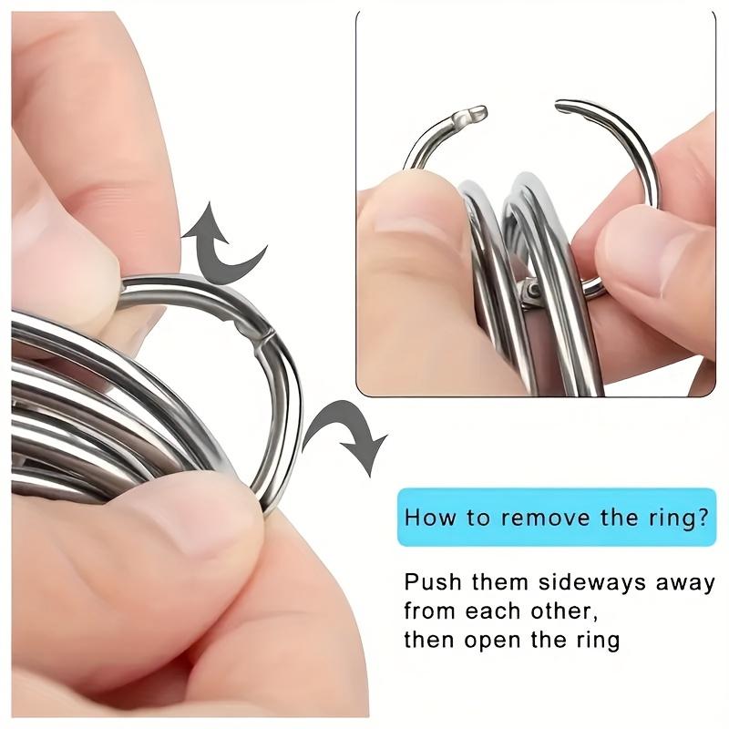 Набор из 5 круглых вырубок для печенья из нержавеющей стали с эргономичной ручкой - Прочные инструменты для выпечки для идеально сформированной выпечки, печенья и теста