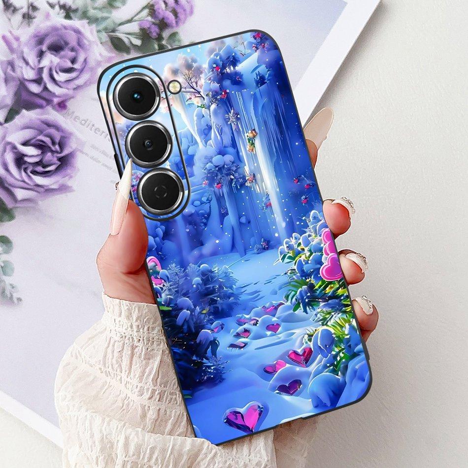 For Tecno Spark 40 Pro / 40 Pro+ Elegant Floral Butterfly Phone Case For Tecno Spark 40Pro Plus KM6 KM7 Soft Silicone TPU Cases