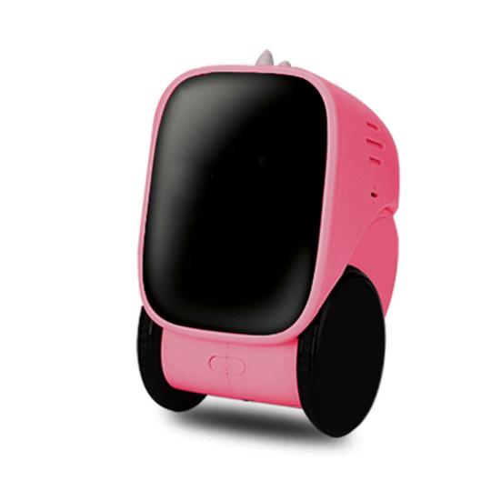 Kids Remote Control Robot Toy with LED Eyes Horns Auto-Demonstration Programmable Touch Sensing Educational