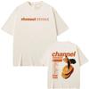 T-shirts Blond Hip Hop Vintage T Shirt Fashion Streetwear Rapper Frank Channel Orange Graphic Print Tshirt Ocean