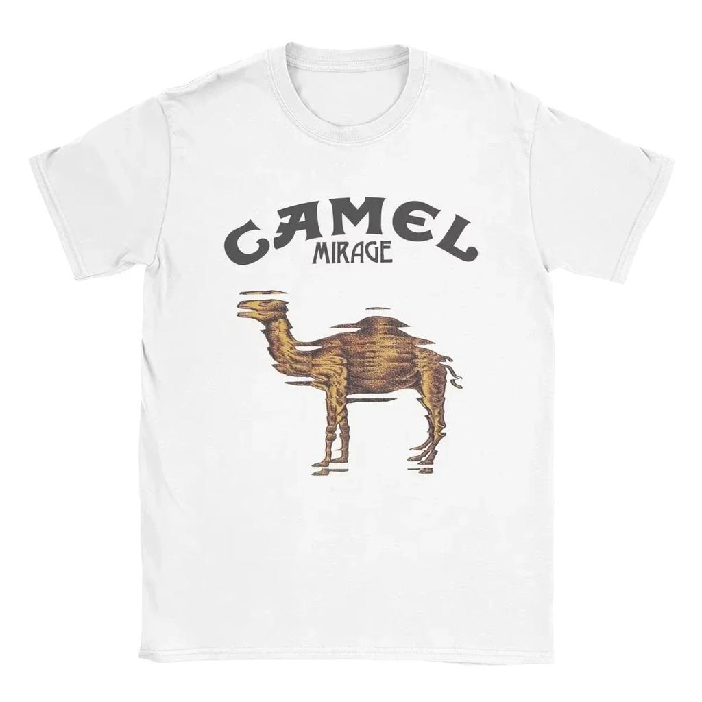 Ретро Автомобиль Сигареты Camel Футболка Винтажные Хлопковые Топы Футболки С Коротким Рукавом Повседневная Уличная Одежда Оверсайз Женская Одежда Харадзюку