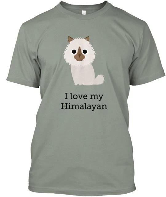 I Love My Himalayan Cat TTshirt Made in the USA Size S to 5XL