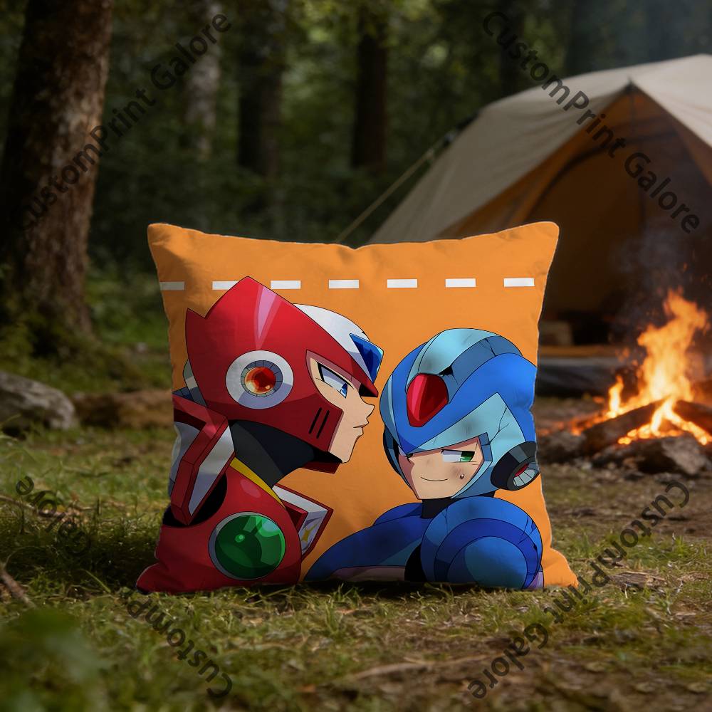 MMegaS NNapalm Man Polyester Printed Pillow Cover Square cm Soft for Sofa Bed Car Home Decor