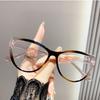 Cat Eye Eyeglasses Frame For Women Black Brand Design Eyewear Anti Blue Light Protection Computer Goggles Fashion Accessory 
