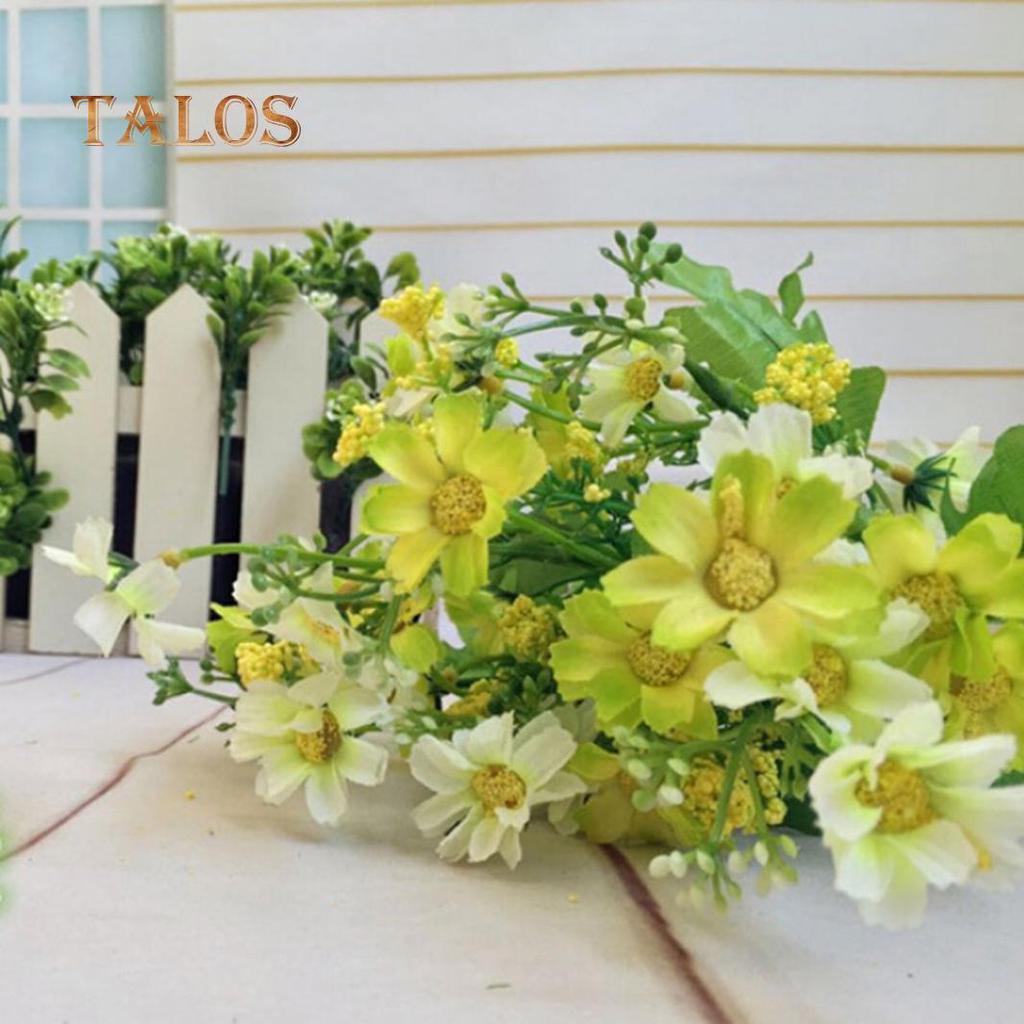 1 Bouquet 28 Heads Artificial Fake Flower Home Coffee Shop Wedding Decor