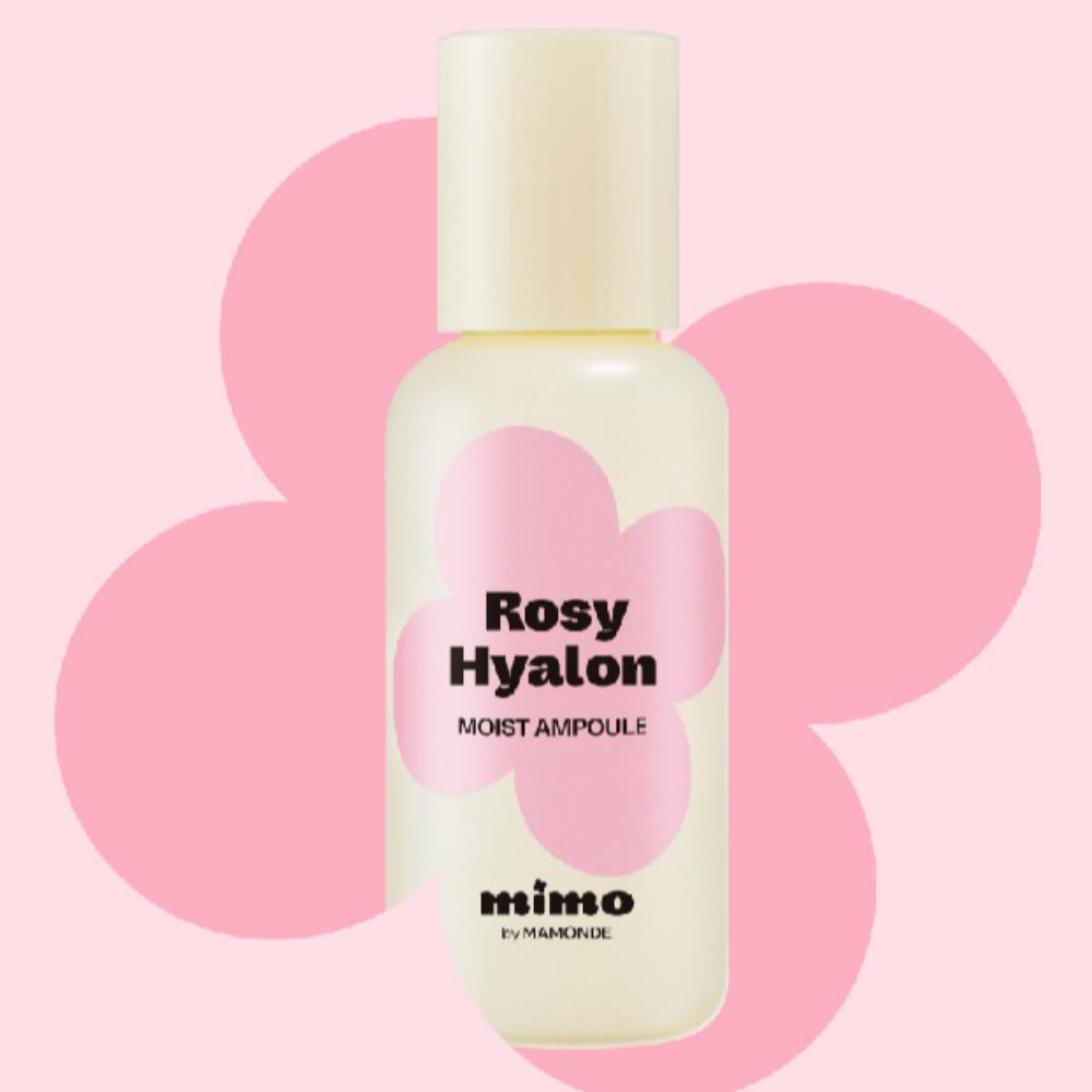 Mamonde [Daiso] Увлажняющие коллекции Rosy Hyalon (4 типа), Ампула, Маска, Тоник, Крем