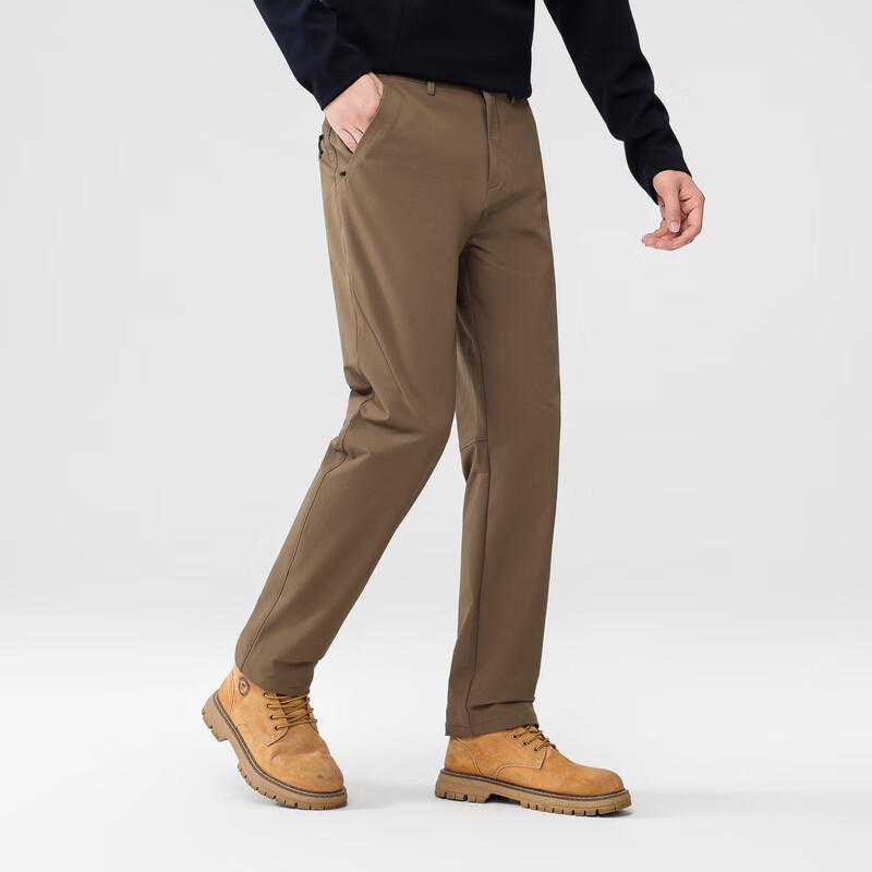 Xiaofu Men's Casual Straight-Leg Commuter Pants