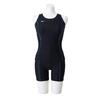 Базовый раздельный купальник для соревнований и школы, женский N2MGAC11, черно-синий,
