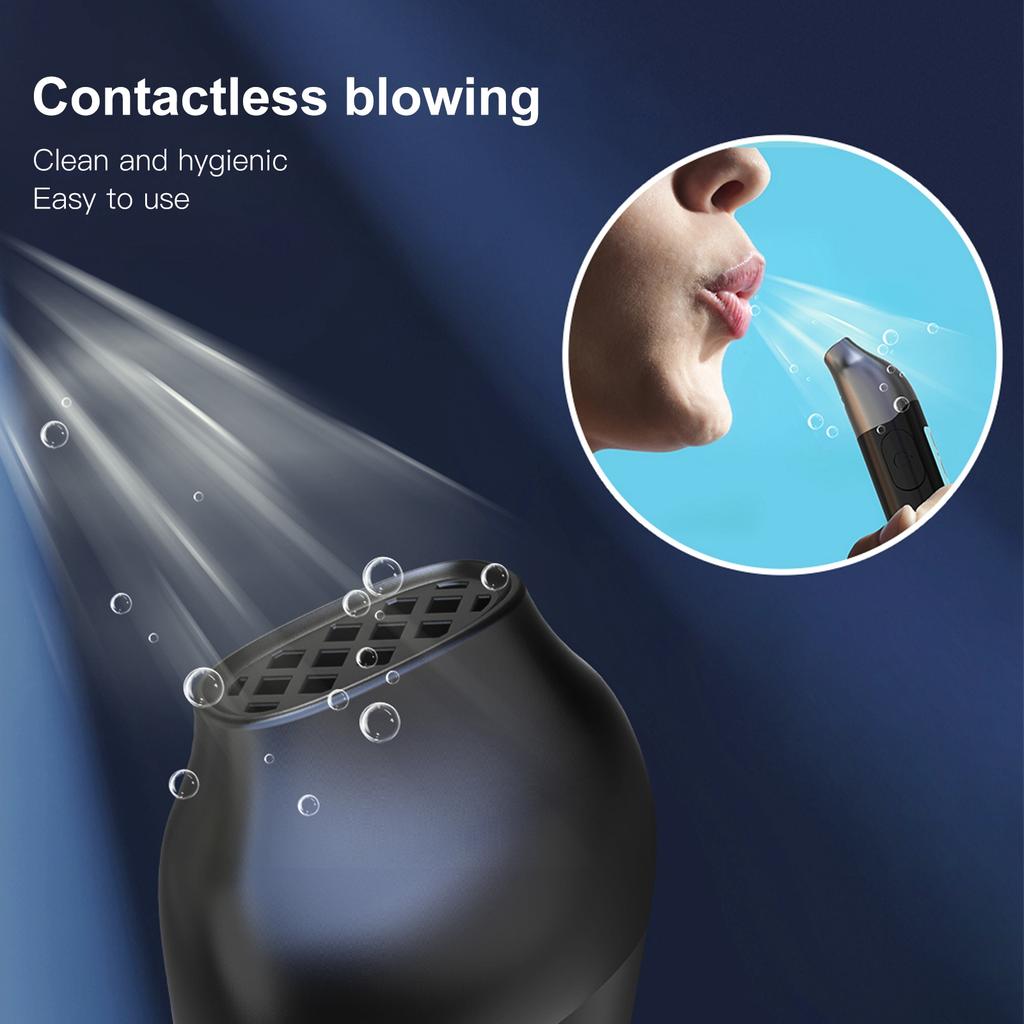 Бесконтактный алкотестер, портативный перезаряжаемый анализатор дыхания со светодиодным дисплеем и функцией голосового управления