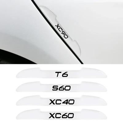 4 шт. Автомобильные противоударные полосы Автоаксессуары Для Volvo XC90 XC60 C30 T6 S60 C70 XC40 V40 XC70 V70 V60 V50 S80 S40 AWD V90 S90