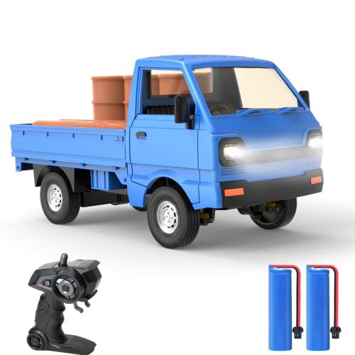 Popular RC Truck/Car, Light Truck Model, 1/16 Scale Mini RC Car Toy for Kids, 60 Minutes of Operation Time, LED Lights, Sound Effects, Drift Function,