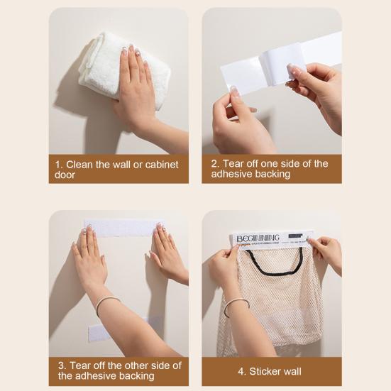 Держатель мешка для мусора большой емкости, подвесной сетчатый мешок, портативный кухонный настенный мешок для мусора, контейнер, мешок для мусора, органайзер