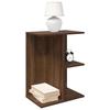 VidaXL Bedside Tables 2 Pcs Brown Oak Engineered Wood, Nightstand, Bed Table, End Table, Bed Cabinet, 858663
