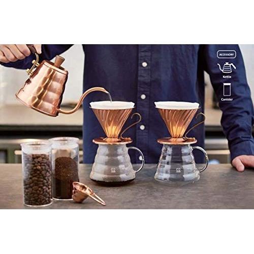 HARIO V60 Сервер для кофе 600 мл Прозрачный XGS-60TB - Идеально подходит для заваривания методом пуровер