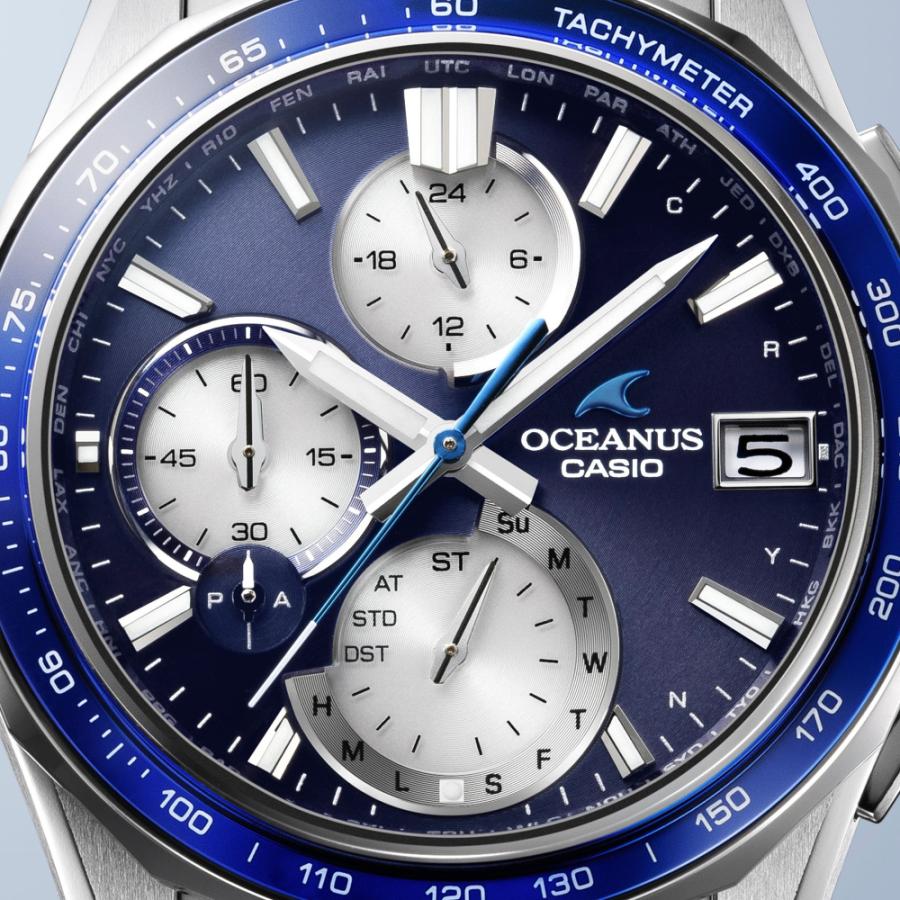Casio OCEANUS Manta S7000 OCW-S7000F-2AJF Blue Dial Watch
