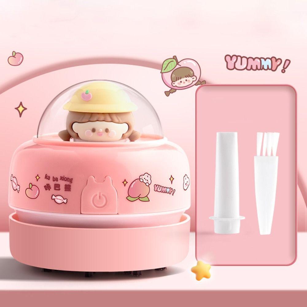 Мультяшный животный настольный пылесос Пластиковый настольный пылесос Школа Офис