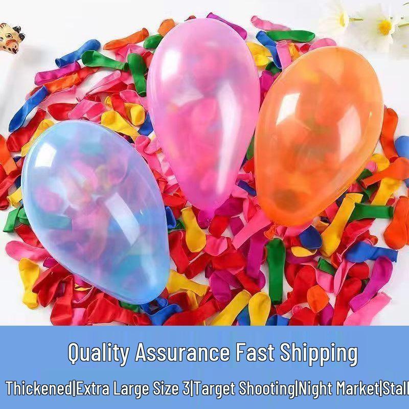 Night Market Target Shooting Set: Colorful Water Balloons & Darts