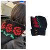 Корейская ретро вязаная шапка-балаклава для женщин - Осенне-зимняя модная теплая шапка-пуловер