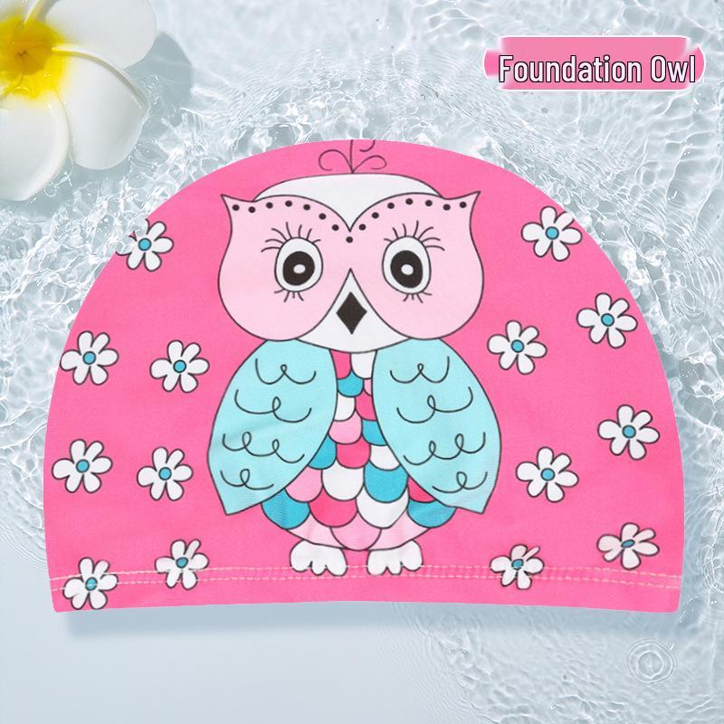 Children's Cartoon Ear-Protective Swim Cap - Cute, Comfy, and Secure for Boys and Girls