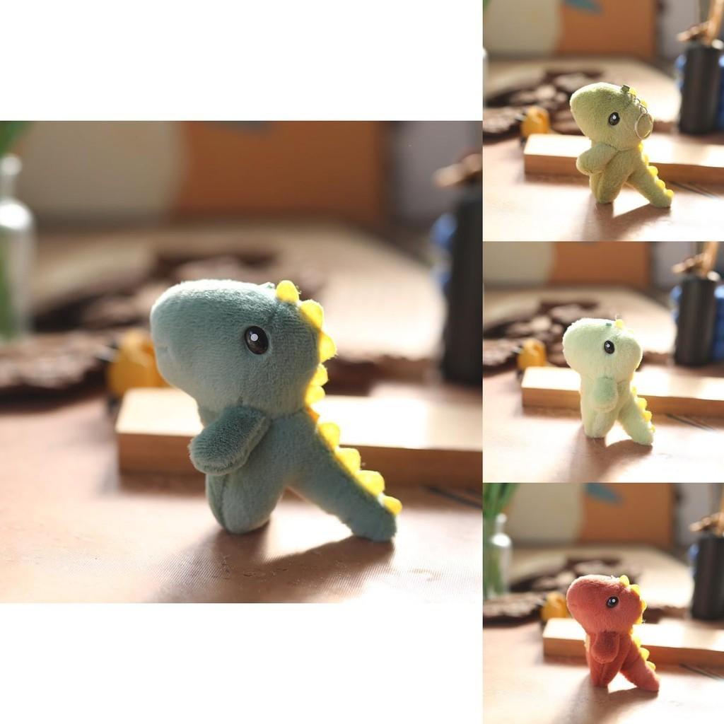 Супер Мягкий Милый Плюшевый Брелок Динозавр Ти-рекс Мягкая Игрушка Аксессуар для Сумки