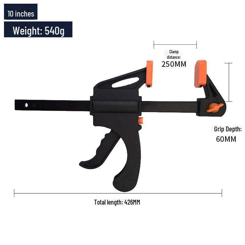 Two-Way Quick Trigger F Clamp for Woodworking