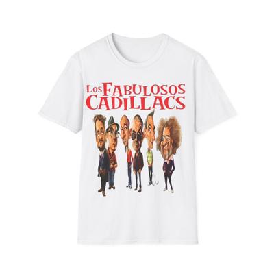 Мягкая хлопковая футболка. Футболки Los Fabulosos Cadillacs