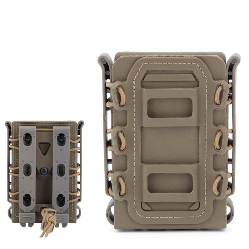 Scorpion-type Soft Shell Box Sleeve 5.56 7.62 with MOLLE Connecting Buckle Single Sleeve.