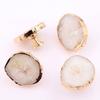 Manufacturer Furniture Hardware Decoration Natural Ore Crystal Handle Knob Drawer Cabinet Door Crystal Pulls Knob